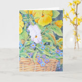 黄色と白のヒナギクが順調に カード (黄色い花)