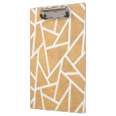 黄色と白のモザイク模様 クリップボード (左)