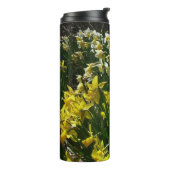 黄色と白の水仙の春の花 タンブラー (回転左)