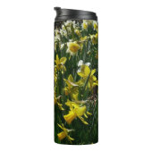 黄色と白の水仙の春の花 タンブラー (回転右)