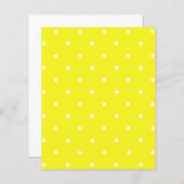 黄色と白の水玉模様 (正面/裏面)
