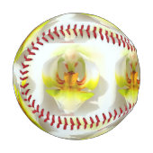 黄色と白の蘭を閉じるサンダー_コブ 野球ボール (正面左)