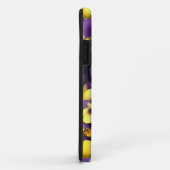 黄色と紫のパンジーの花の電話ケース Case-Mate iPhoneケース (裏面/右)