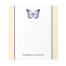 黄色と紫のメモ帳テンプレート