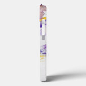 黄色と紫の水彩背景 Case-Mate iPhoneケース (裏面 / 左)