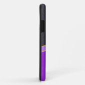 黄色と紫の色の紙iPhoneケース Case-Mate iPhoneケース (裏面/右)