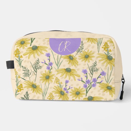 黄色と紫の野花 ドップキット (正面)