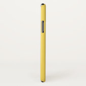 黄色と紫色と白のキャンディストライプ Case-Mate iPhoneケース (裏面/右)
