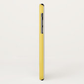黄色と紫色と白のキャンディストライプ Case-Mate iPhoneケース (裏面/左)