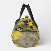 黄色と緑のカモフラージュ ミリタリー 軍 ダッフルバッグ (右)