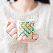 黄色と緑のカラフルコーヒーエスプレッソマグ エスプレッソカップ