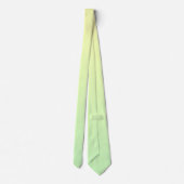 黄色と緑のグラデーション ネクタイ (裏面)
