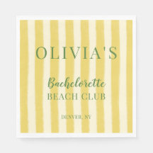 黄色と緑のサマー バチェロレッテ