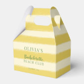 黄色と緑のサマー バチェロレッテ フェイバーボックス (正面サイド)