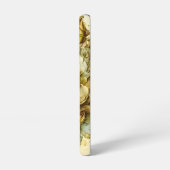 黄色と緑のジャイアントバラ SAMSUNG GALAXYケース (左側面)