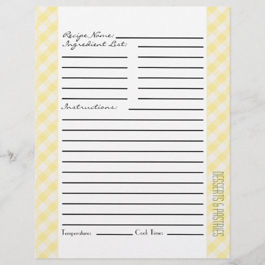 黄色と緑のストライプとチェック (正面)