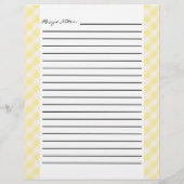 黄色と緑のストライプとチェック (裏面)