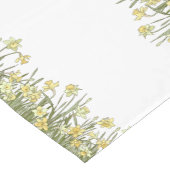 黄色と緑のフローラテーブルランナー ショートテーブルランナー (コーナー)