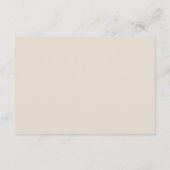 黄色と緑のベビーの鳥の巣の挿入 エンクロージャーカード (裏面)