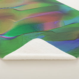 黄色と緑の優勢なレリーフ、 浮き彫り シェルパブランケット