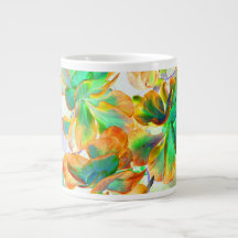 黄色と緑の多肉色の