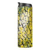 黄色と緑の樹皮 タンブラー (回転右)