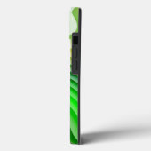 黄色と緑の波がまろやかな Case-Mate iPhoneケース (裏面 / 左)