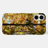 黄色と緑の秋の葉 Case-Mate iPhoneケース (裏面 (横))