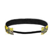 黄色と緑の迷彩、軍隊、陸軍 アスレチックヘッドバンド (裏面)