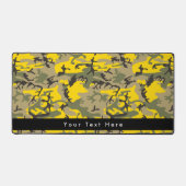 黄色と緑の迷彩、軍隊、陸軍 デスクマット (正面)