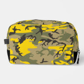 黄色と緑の迷彩、軍隊、陸軍 ドップキット (正面)