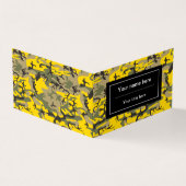 黄色と緑の迷彩、軍隊、陸軍 名刺 (外部)