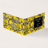 黄色と緑の迷彩、軍隊、陸軍 名刺 (外部)