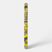 黄色と緑の迷彩、軍隊、陸軍 SAMSUNG GALAXYケース (左側面)