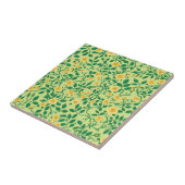 黄色と緑の野生バラ タイル (側面)