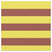 黄色と茶色のストライプ ファブリック (クローズアップ)