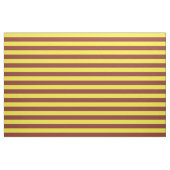 黄色と茶色のストライプ ファブリック (ファットクウォーター)