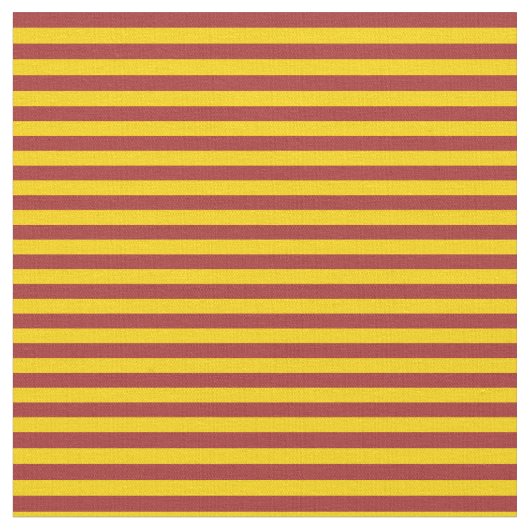 黄色と茶色の裏地パターン ファブリック (クローズアップ)