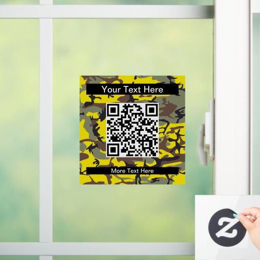 黄色と茶色の迷彩、軍隊、陸軍 ウィンドウサイン (ホーム)