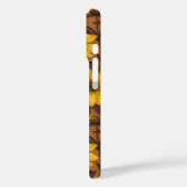 黄色と茶色の野生のヒマワリ Case-Mate iPhoneケース (裏面 / 左)