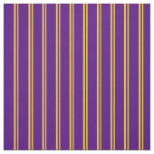 黄色と藍色の模様 ファブリック (見本)