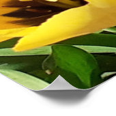 黄色と赤のチューリップのポスター ポスター (角)