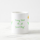 黄色と赤のチューリップ クラシック マグカップ (中央)