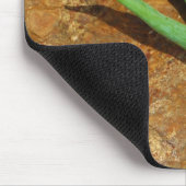 黄色と赤のチューリップ マウスパッド (コーナー)