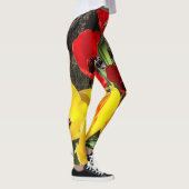 黄色と赤のチューリップ レギンス (右)