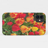 黄色と赤のチューリップ Case-Mate iPhoneケース (裏面(横))