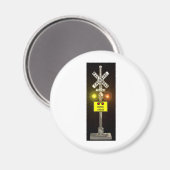 黄色と赤の信号 マグネット (正面/裏面)