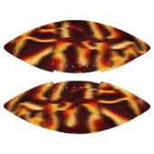 黄色と赤の斑点はぼやけ欠けている アメリカンフットボール (パネル)