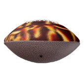 黄色と赤の斑点はぼやけ欠けている アメリカンフットボール (回転270)