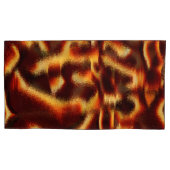 黄色と赤の斑点はぼやけ欠けている 枕カバー (正面左)